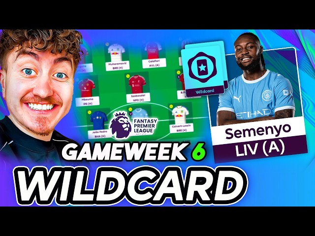 KNEEJERK WILDCARD DRAFT! 😳 THE BEST GW6 FPL TEAM! | Fantasy Premier League 2026/27