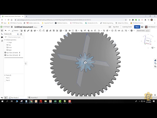 Onshape How To:Gears