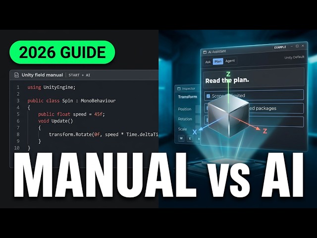 How to Install Unity & Use AI (2026) — Editor Basics Step-by-Step
