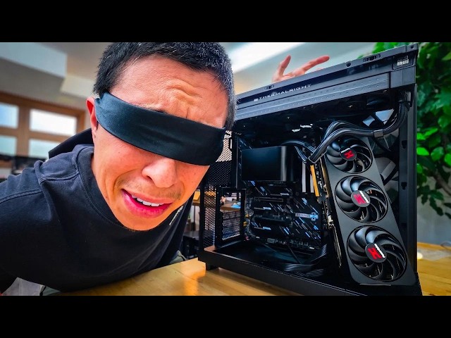 Montando um PC... de olhos vendados!