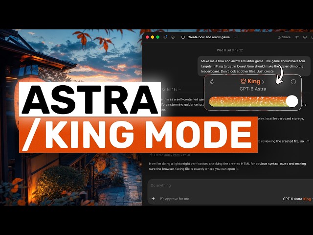 GPT-6 Astra /KING Mode: 6 SIMPLE WAYS to MAKE IT WAY BETTER!