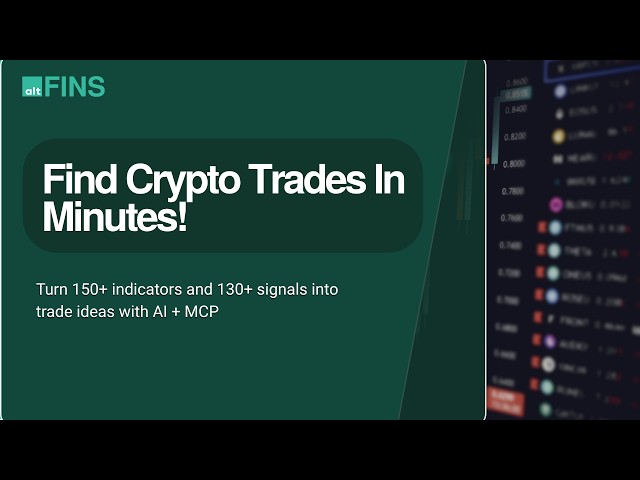 How We Use Claude + altFINS MCP To Find Crypto Trades In Minutes (Live Prompt Walkthrough)