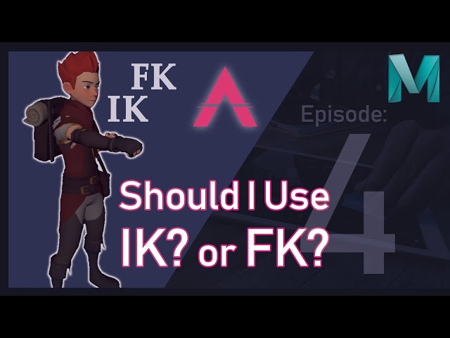What's IK and FK and The Benefits of Each! (Episode 4) | How To Be A 3D Animator 2020