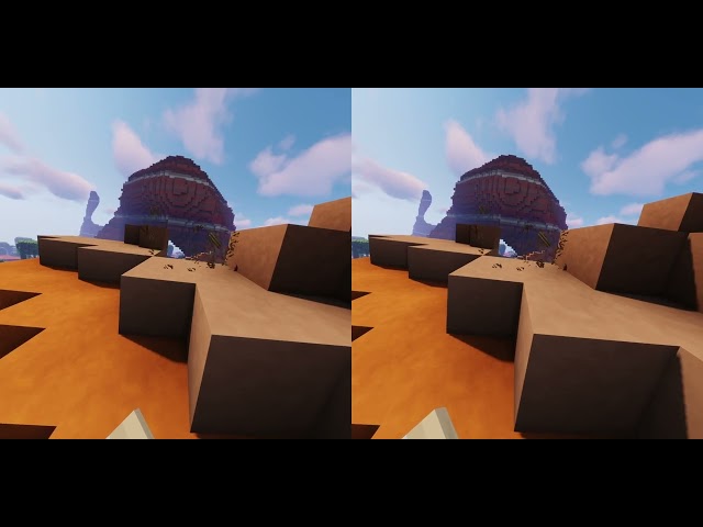 [3D] Vivecraft 1.19 + Terralith - Gameplay with Shaders (Minecraft VR - Part 3)