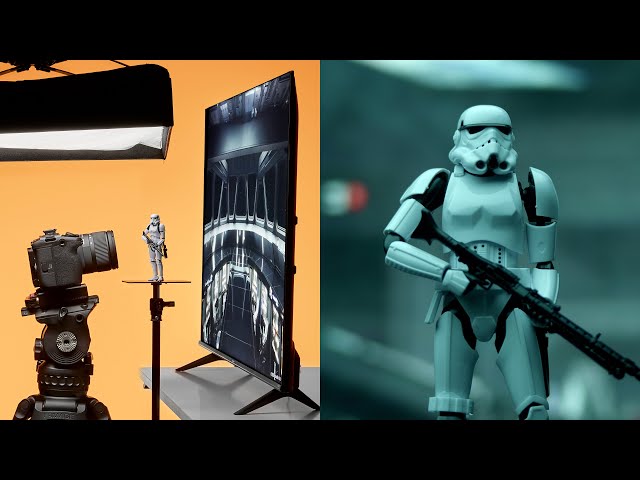 Make INCREDIBLE Backgrounds With a TV!
