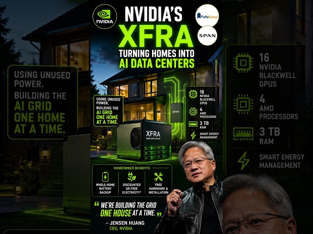 Nvidia is Turning Your House into an AI Data Center! 🏠💻 #artificialintelligence #aibytes #technews