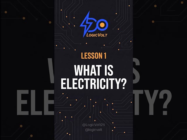 What is Electricity? ⚡ (Explained in 30s) #Shorts