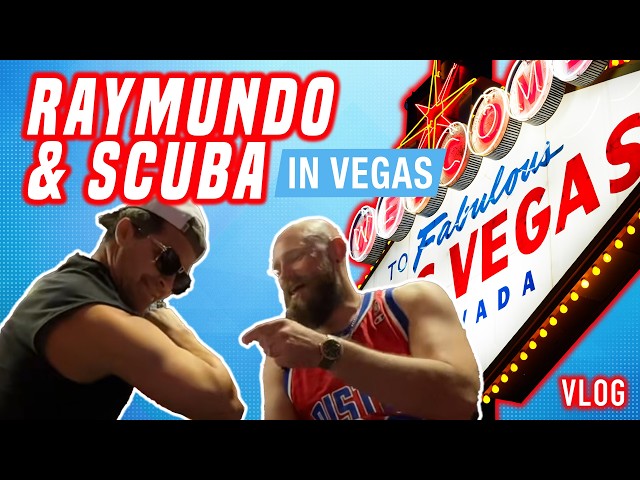 Raymundo & Scuba Steve in Las Vegas for Pop-A-Shot Competition