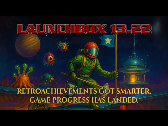LaunchBox 13.22 – RetroAchievements Upgrades, Game Progress Tracking & Big Box Hybrid Views