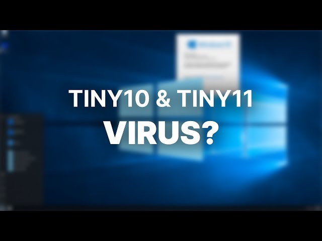How Clean is Tiny10 & Tiny11?