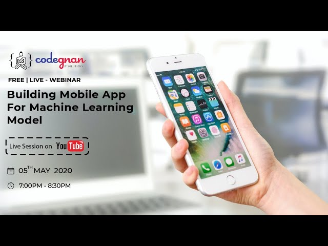 How to Build a Mobile App for Machine Learning Model using MIT APP Inventor | Mobile App | Codegnan