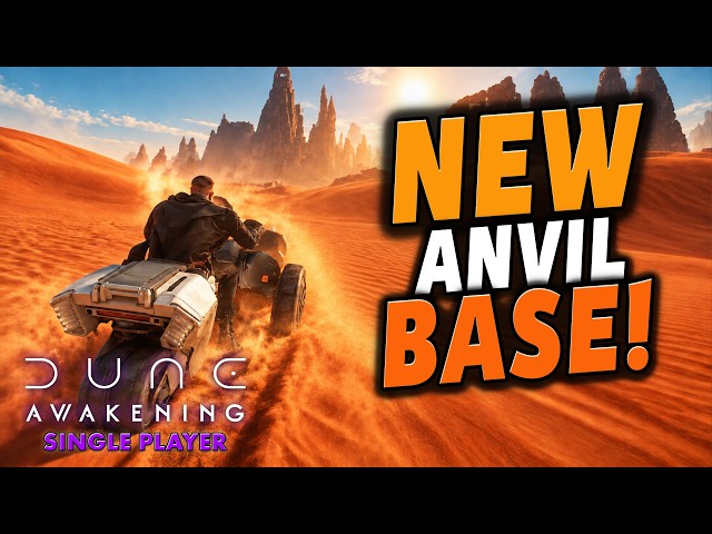 New Base Reveal + Hidden Loot and Sand Worm Stare Down! Dune Awakening Single Player Ep 5
