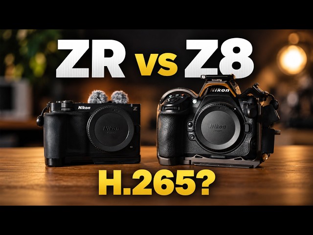 Nikon ZR vs Z8  Why I still prefer the Z8 for H.265
