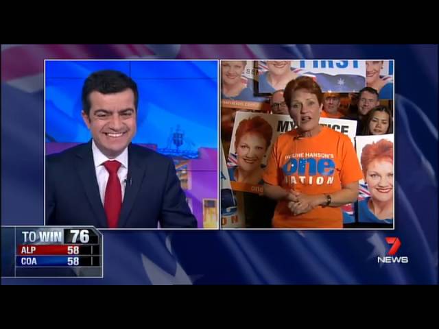 7 News Pauline Hanson HSP