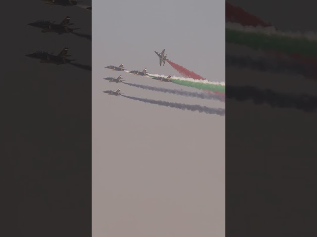 Fursan Al Emarat – Final Pass at Dubai Airshow 2025 #dubaiairshow2025 #aviation #fursanalemarat