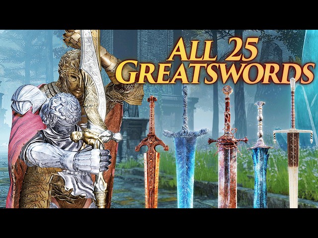 Y'all Mind If I Rank The Elden Ring Greatswords?