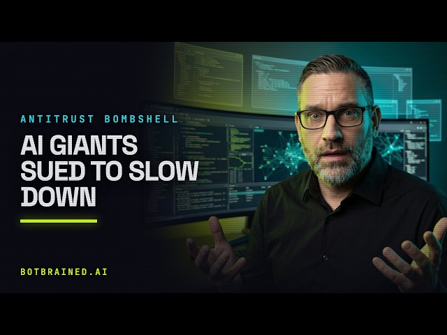 AI Labs Sued for Slowing AI | Antitrust Bombshell + 9 More Stories | BotBrained Daily EP.019