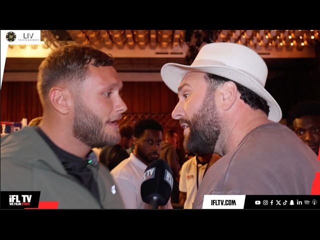'I WILL PUT IT ON YOU...' - SHANE FURY & BIG STACKS GET INTO HEATED CONFRONTATION / w/ JORDAN McCANN
