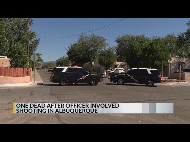 NMSP identifies suspect killed in officer-involved shooting in southeast Albuquerque