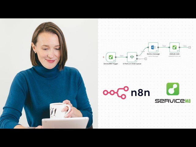 How to Send Automatic Emails from ServiceM8 Using n8n (Step by Step)
