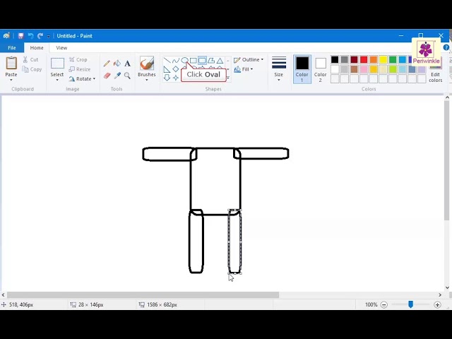 Creating a Drawing | Computer Training | Periwinkle
