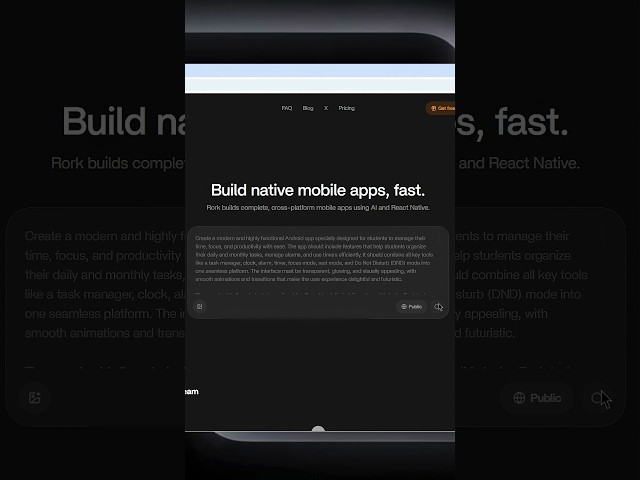 Built a full Android & iOS app in 10 mins using AI! 🚀 Would you try it? #shorts  #AppBuilder #ai