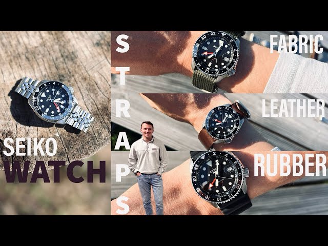 THREE PERFECT SEIKO WATCH STRAPS you need to have for this summer