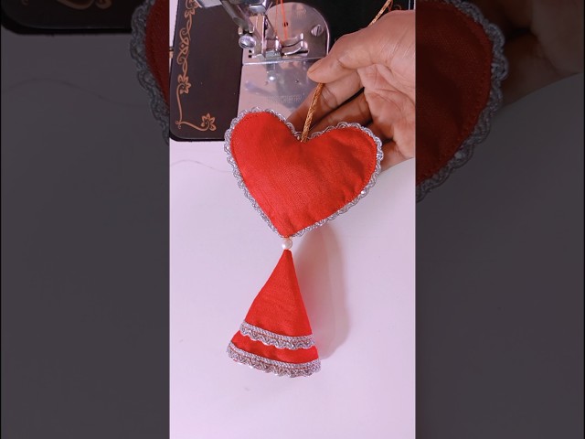 ♥️😍🌷Beautiful Heart Shape Latkan Making ❤️ Blouse Latkan Design #shorts #latkandesign