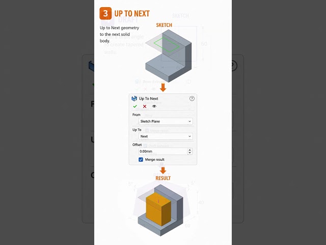 SOLIDWORKS Extrude Feature: 5 Options You Should Know!