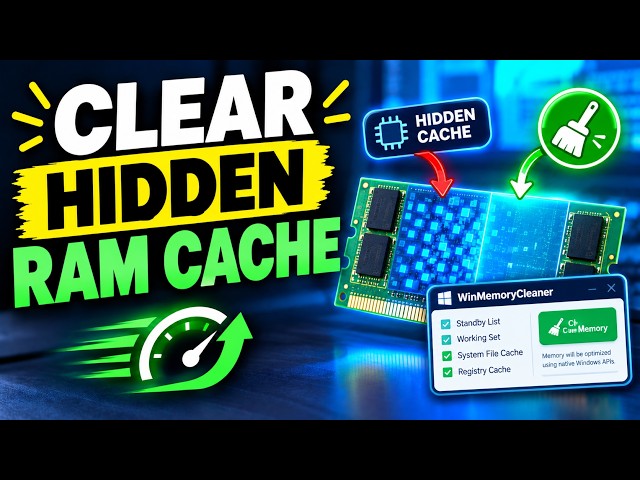 Clear Hidden RAM Cache in Seconds & Speed Up Your PC