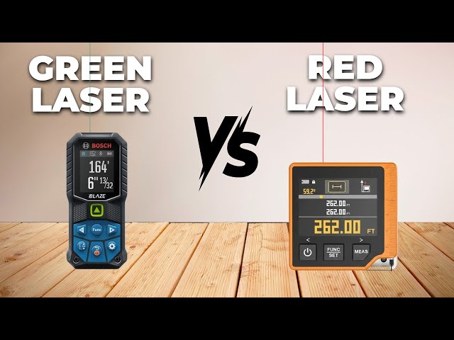 Green Laser Measure vs Red Laser Measure - Which is Best for Distance?