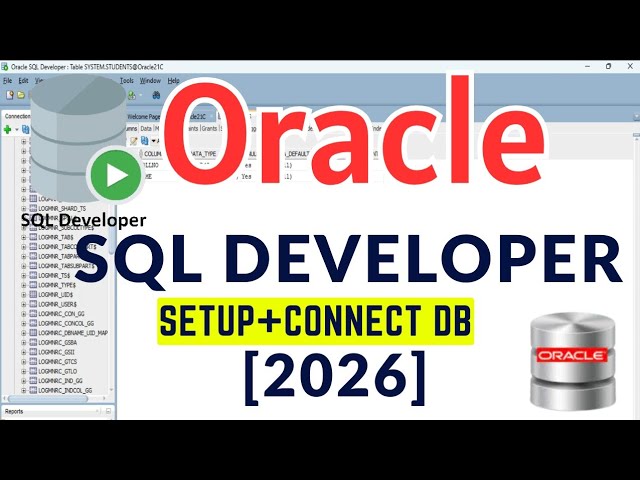 Oracle SQL Developer Installation[2026]|How to Create Database Connection Using Oracle SQL Developer