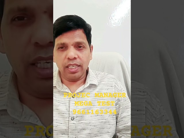 JPSC PROJECT MANAGER... MEGA TEST 9661163344.. BY RAVI SIR.. RENESHA IAS