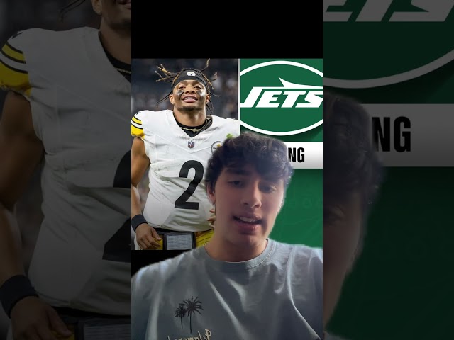Jets sign Justin Fields #newyorkjets #justinfields #nfl #fyp