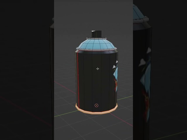 Spray Can - Blender 30 Day Challenge - Day 3 #challenge