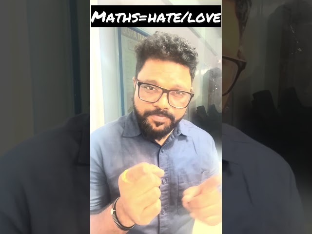 Maths = Hate/Love #funnymemes #funmaths#maths