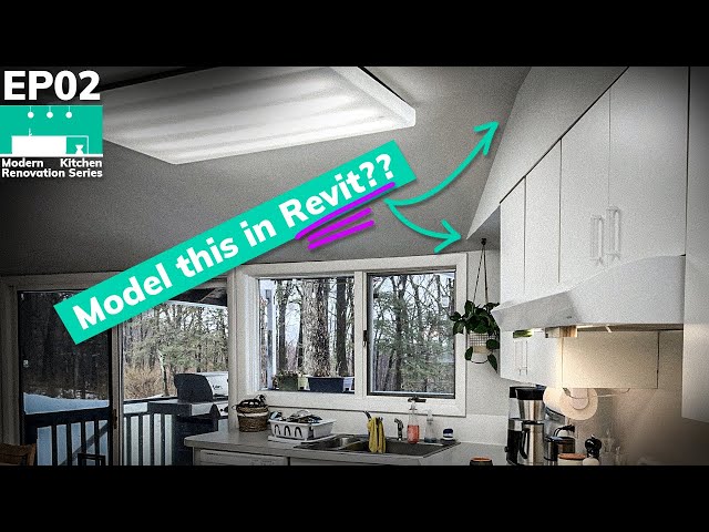EP02 | Modeling Windows Doors and Ceilings in Revit Tutorial