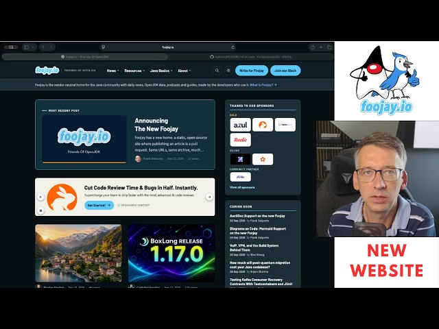 Announcing the new Foojay website for the Friends Of OpenJDK