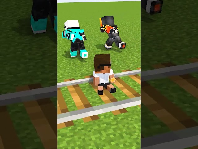 My friend trolling me in Minecraft..