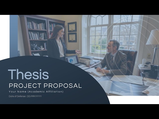 Free - Thesis Project Proposal PowerPoint and Google Slides Template