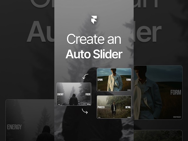Create an Auto Slider in Framer Without Code