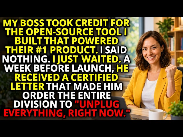 My Boss Stole My Code  I Destroyed Him With an Open-Source License ð    ¼ #CorporateRevenge
