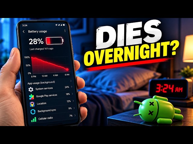 Why Your Android Battery Dies Overnight (And How To Fix It)