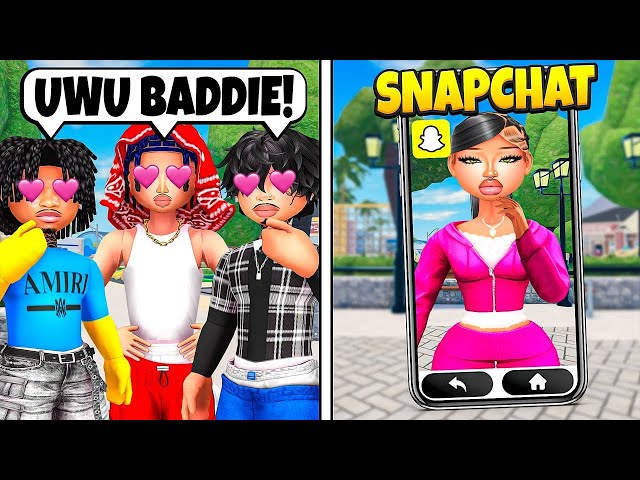 I CAUGHT ODERS As a THICC BADDIE On Roblox SNAPCHAT.. (LifeTogether 🏠 RP)