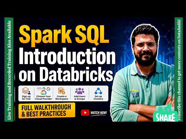 Databricks Tutorial for Beginners | Spark SQL Introduction | Part 5  #dataengineering #databricks 