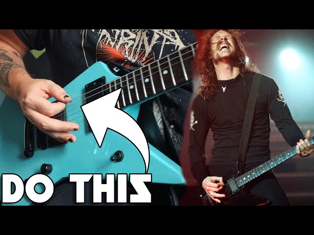 How to Downpick like James Hetfield