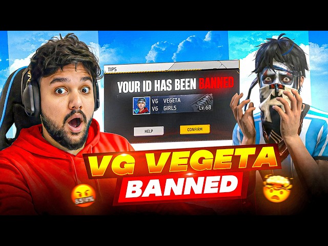 VG Vegeta ID Banned on Phone Check LIVE !!😱⚠️ The End Of Team VG & Vg Vegeta ? 🤬⚠️