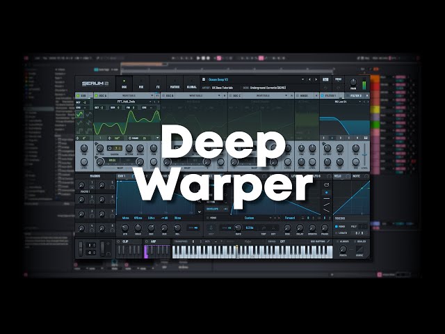 How to make a Deep Warping Bass in Serum 2 (FREE PRESET!)