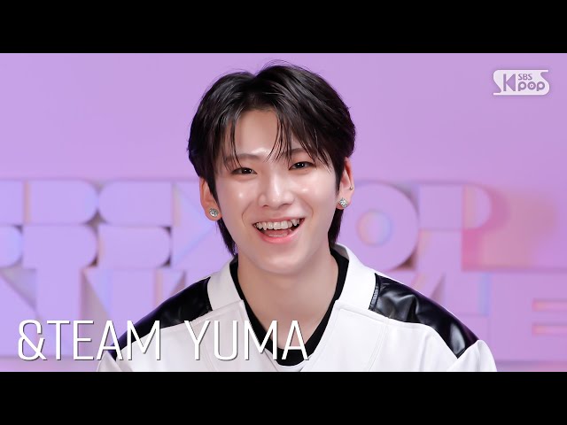 [타이틀곡 인터뷰] &TEAM 🎆FIREWORK🎆 유마(YUMA)⏱️