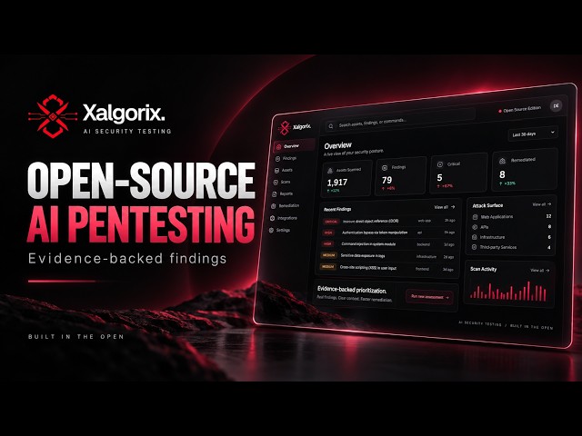 Xalgorix Open Source | Autonomous AI Pentesting & Exploit Verification